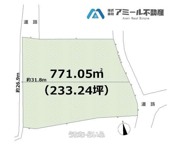 771.05㎡ Land for Sale in Uken, Uruma City, Okinawa - Thumbnail 3