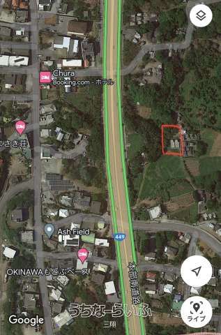 800 sqm Land for Sale in Motobu Town, Okinawa with Graves - Thumbnail 4