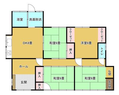 No.68 / Ikata / Sale / 10,000 yen | Living in Fukuchi — Image 1, Fukuchi, Fukuoka