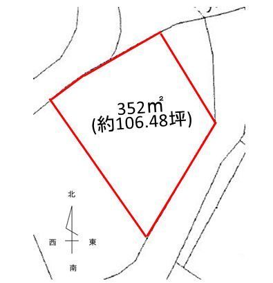 Land for Sale in Harada, Chikushino City, Fukuoka - 62.92 Tsubo - Thumbnail 3
