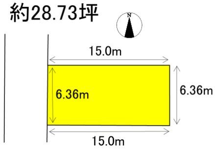28.73 Tsubo Land Plot for Sale in Kurume City, Fukuoka - Thumbnail 3
