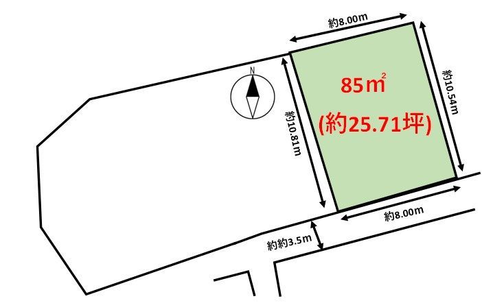 Vacant Land Plot in Itoshima City, Fukuoka - No Building Permitted - Thumbnail 2