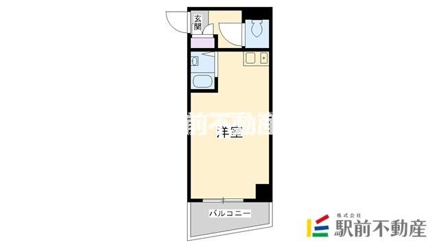 Dynacourt Kurume Station Front 203 Studio Apartment for Sale - Thumbnail 4