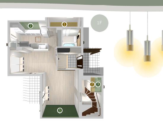 New 3LDK Designer House in Fujinomiya with Solar Power - Thumbnail 4