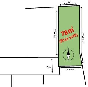 Non-Buildable Land for Sale Near Hirokawa Interchange, Kurume - Thumbnail 4