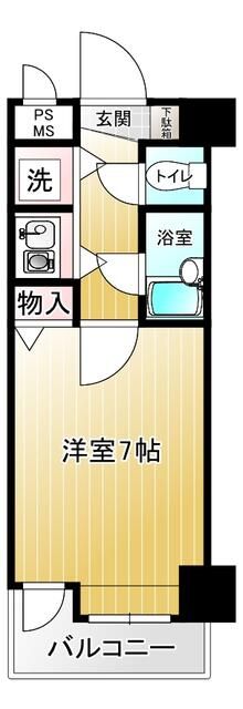 1K Apartment for Sale near Hanabatake Station, Kurume - Main Image