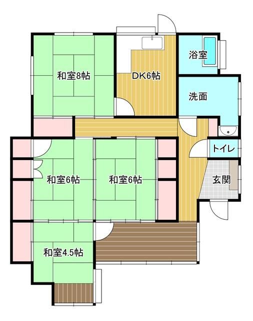 4DK Single-Story House for Sale Near Futoshima Station, Kitakyushu - Thumbnail 2