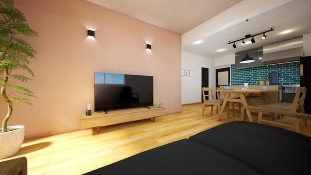 3DK Corner Apartment Near Kuroki Station, Kitakyushu ¥3M - Thumbnail 2