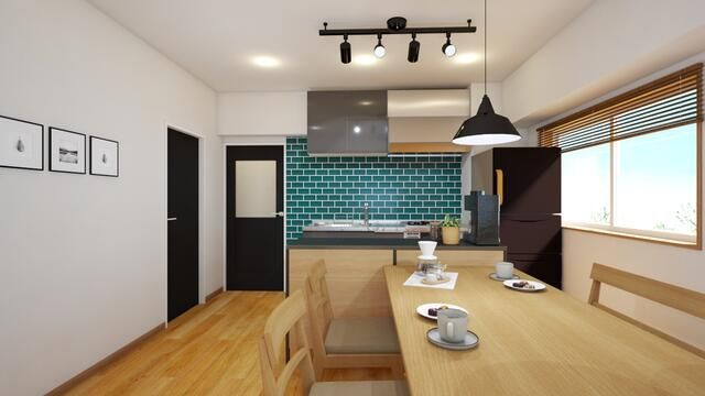 3DK Corner Apartment Near Kuroki Station, Kitakyushu ¥3M - Thumbnail 3