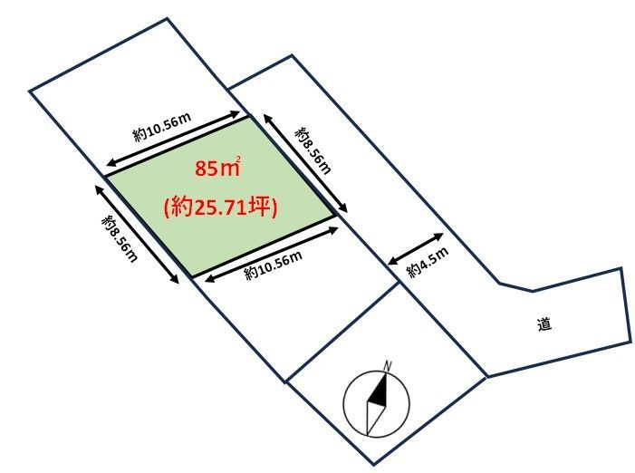 Vacant Land for Sale in Munakata City, Fukuoka - 85 sqm - Thumbnail 4