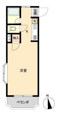 Big Burns Mansion Taniyama A 1R Apartment for Sale in Kagoshima - Thumbnail 2