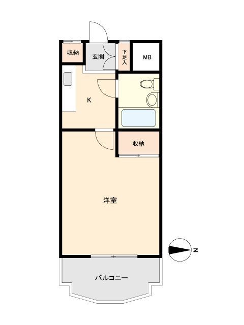 1K Apartment for Sale in Fukuoka Chuo Ward near Ohori Park Station - Thumbnail 2