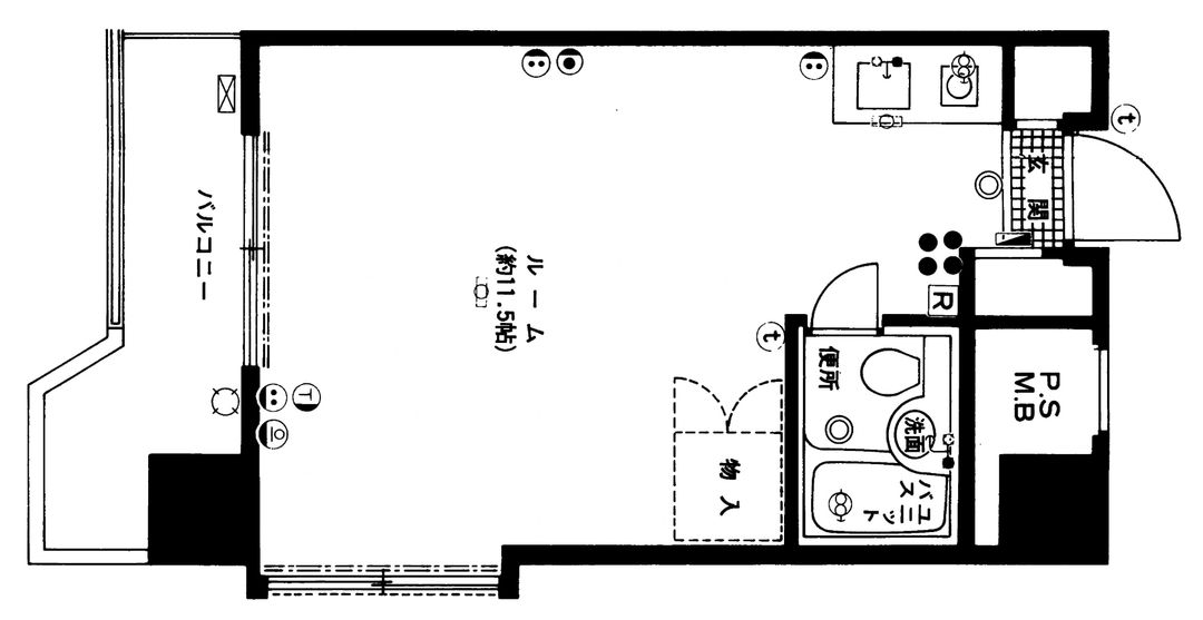 Shidai-mae Sky Mansion 1R Apartment for Sale in Kitakyushu - Thumbnail 3