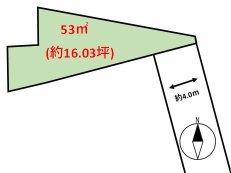 Land for Sale in Chikushino City, Fukuoka - 53 sqm Plot - Thumbnail 4