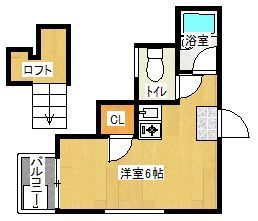 1R Apartment for Rent in Kitakyushu - No Deposit, Quiet Area - Thumbnail 2
