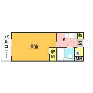 La Résidence de Superbe 0212 1K Apartment for Rent in Kagoshima - Thumbnail 4