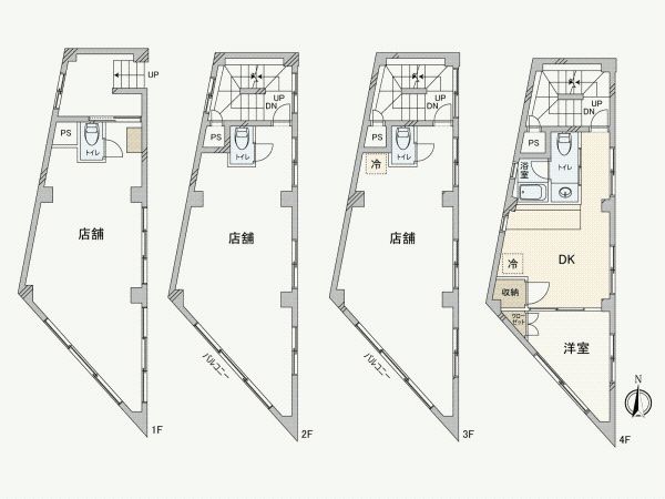 Commercial Building for Sale in Mitaka, Tokyo Near Station - Thumbnail 3