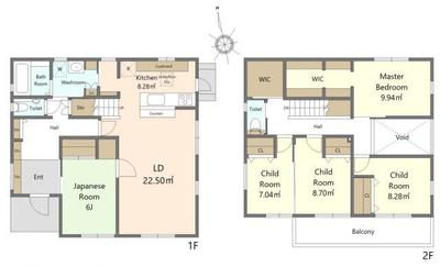 5LDK Detached House in Kasuga City, Fukuoka | Long-Term Excellent Housing — Image 44, Kasuga, Fukuoka