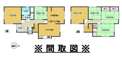 6LDK Wooden House for Sale in Sakurai City, Nara — Image 44, Sakurai, Nara