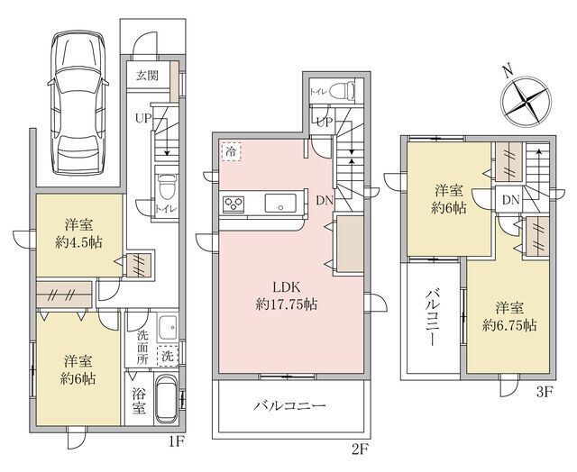 4LDK House for Sale in Shiki, Saitama - 7 Min Walk to Yanasegawa Station - Thumbnail 2