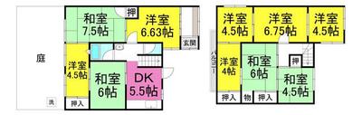 Spacious 10DK Terrace House in Yamashina, Kyoto — Image 4, Yamashina, Kyoto