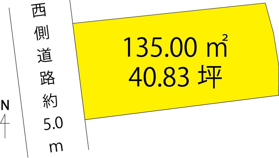 Land for Sale in Sakai City, Fukui - 135 sqm Plot - Thumbnail 3