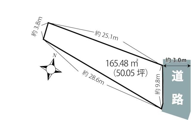 Residential Land for Sale in Tsuruoka City, Yamagata - 165.48 sqm - Thumbnail 2