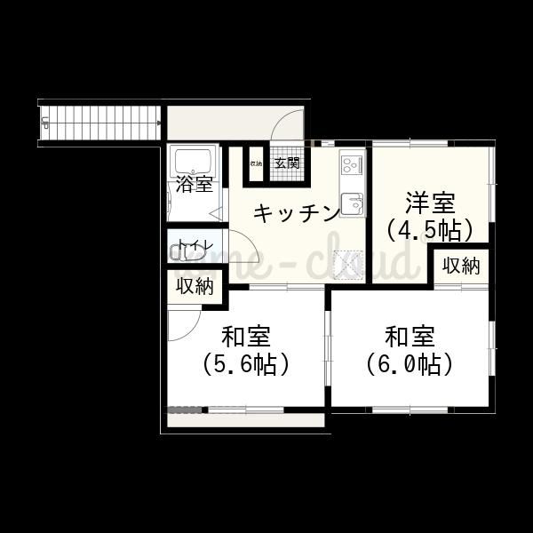 3DK Apartment for Rent in Wakabayashi, Sendai, Miyagi - Thumbnail 4