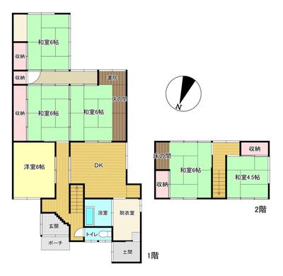 6DK Detached House for Sale in Izumo, Shimane with 202.99㎡ Land — Image 44, Izumo, Shimane