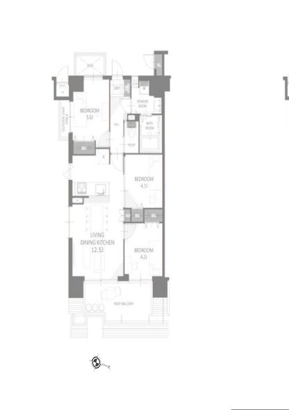 3LDK Apartment for Sale in Itabashi, Tokyo - Thumbnail 2