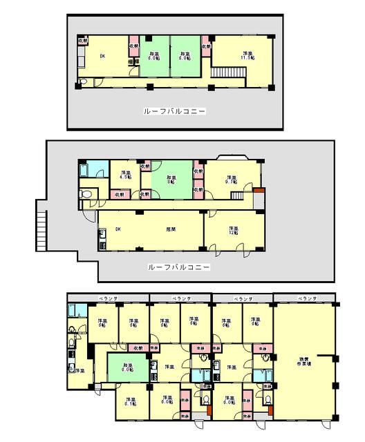 3-Storey RC Building for Sale in Ome, Tokyo | 571 sqm - Thumbnail 2