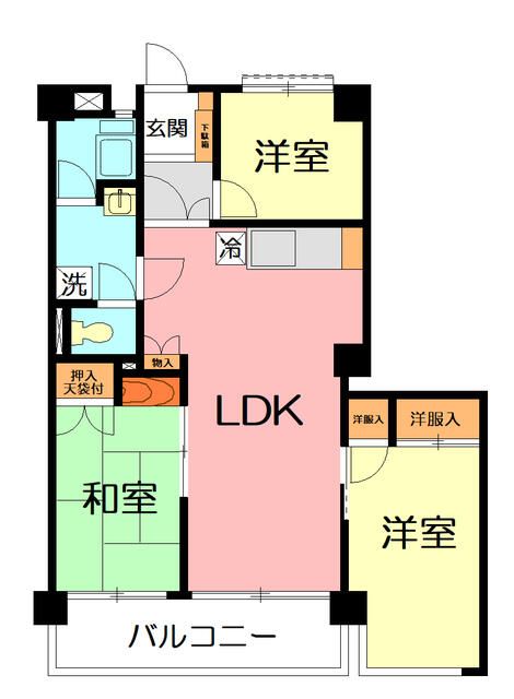 3LDK Apartment for Sale in Yamato City, Kanagawa - Thumbnail 2