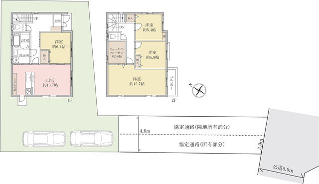4LDK House with Walk-in Closet & Garden in Kasukabe, Saitama - Thumbnail 2