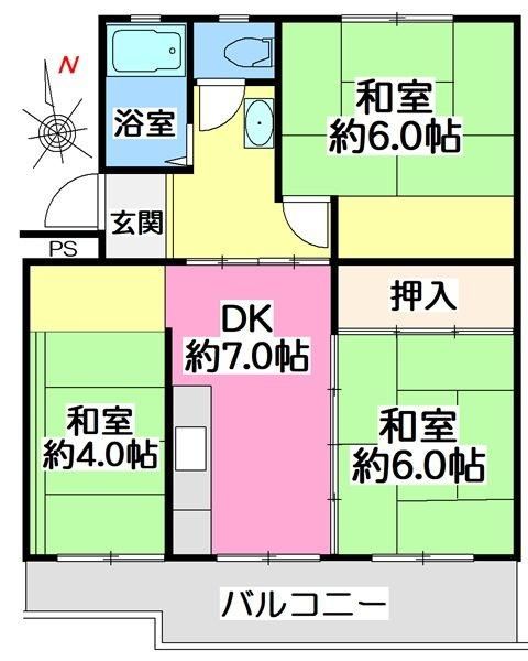 55.69m² 3DK Apartment for Sale in Higashikurume, Tokyo - Thumbnail 2