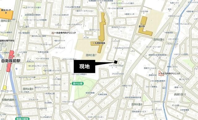 Rental Parking Space in Sapporo's Sumikawa, Near Jieitai-mae Station - Thumbnail 4
