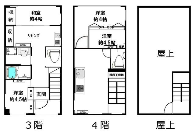 4-Story RC Building for Sale in Nishi-Waseda, Shinjuku - Thumbnail 4