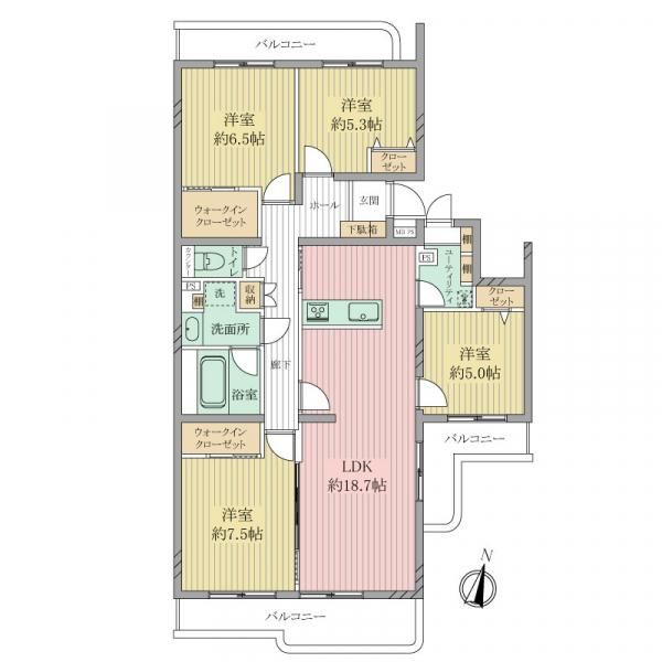 4LDK Apartment for Sale in Chigasaki, Kanagawa - 99.41m² - Thumbnail 3