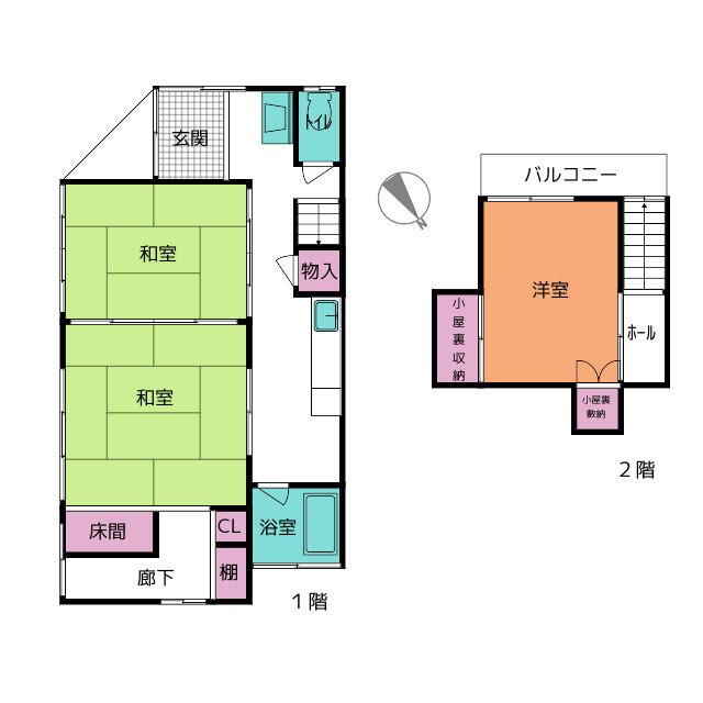 1968 3K Detached House on Corner Lot in Takaoka, Toyama - Thumbnail 2