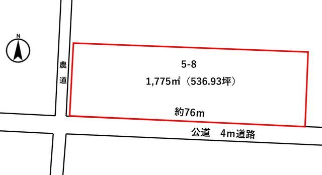 1,775 sqm Land Plot for Sale in Sakai City, Fukui - Thumbnail 2