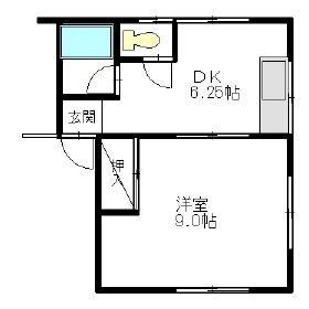 1DK Apartment for Rent in Akita City, Akita - Thumbnail 4