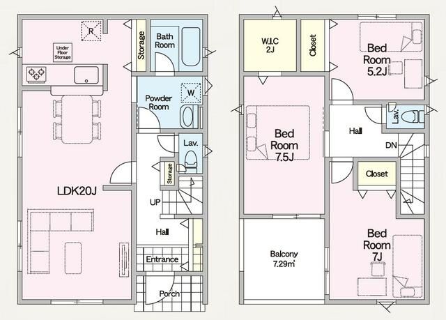New 4LDK House in Hachinohe, Aomori – 100.44m² - Thumbnail 4
