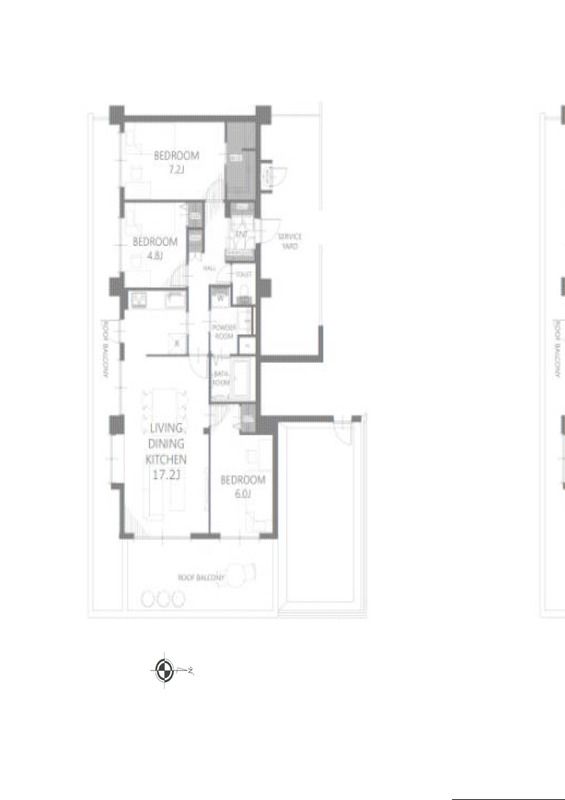 3LDK Apartment for Sale in Kamagaya, Chiba – 79.93m² - Thumbnail 2