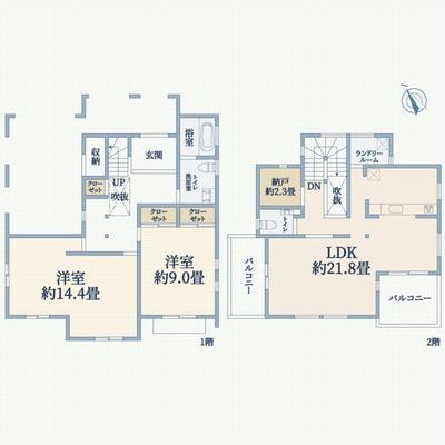 2LDK Detached House for Sale in Yokosuka's Shonan International Village — Image 44, Yokosuka, Kanagawa