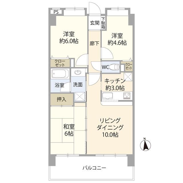 3LDK Apartment for Sale in Ome City, Tokyo - 63.55 sqm - Thumbnail 4
