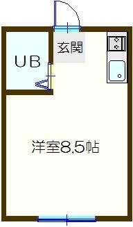 Studio Apartment for Rent in Tachikawa, Tokyo - 18 sqm - Thumbnail 4