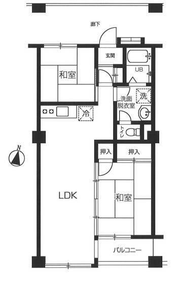 2LDK Apartment for Sale in Hino City, Tokyo - Thumbnail 4