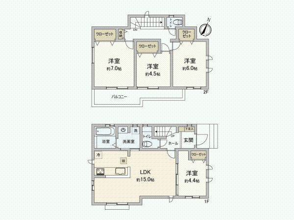 New 4LDK House for Sale in Higashimurayama, Tokyo - March 2026 Completion - Thumbnail 4