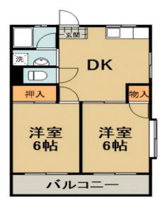 2DK Apartment for Rent in Midori Ward, Saitama City - Thumbnail 4