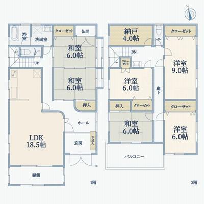 6SLDK House for Sale in Ikeda, Osaka with 160.92 sqm Floor Area — Image 44, Ikeda, Osaka