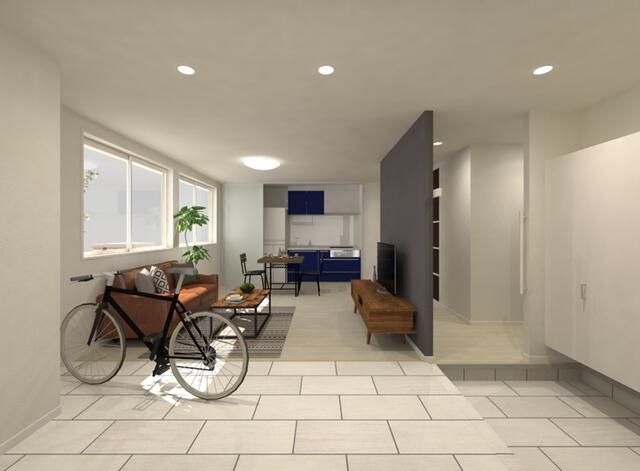 1LDK Apartment for Rent in Akita City, Built 2022 - Thumbnail 3